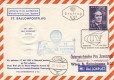 27. Ballonpost Kufstein 27.V.1962 OE-DZB Austria Blaustempel